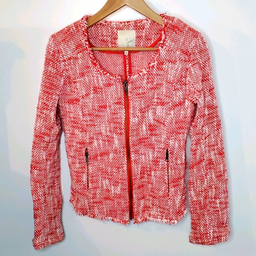 Joie Tweed Blazer Size L